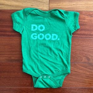 Cotopaxi “Do Good” onesie